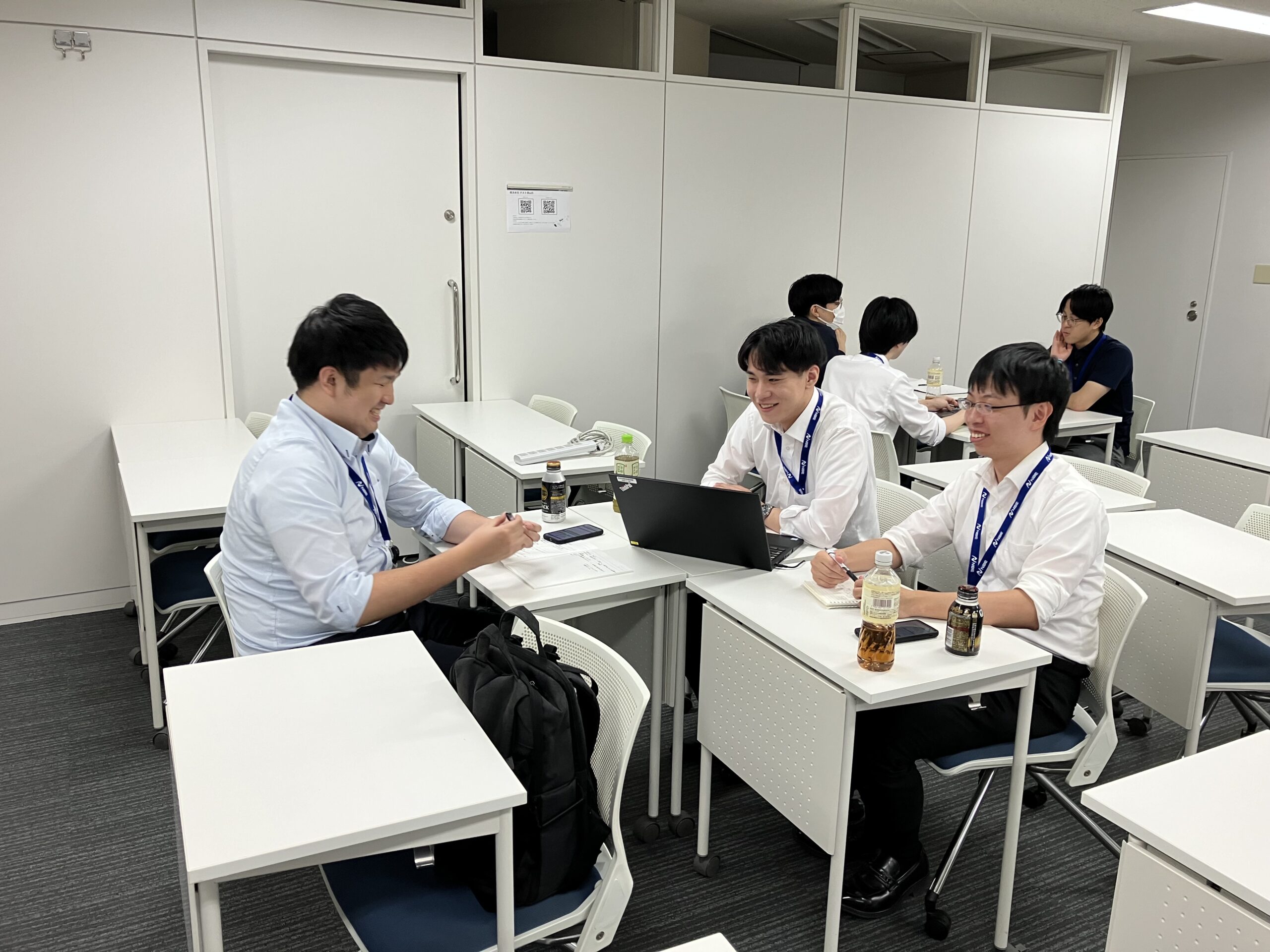 2025.10.8 キャリア採用者研修。直近1年間に入社したキャリア採用の方が集合して、会社と仲間を知る研修です。